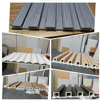 Moderne WPC lamellpanel